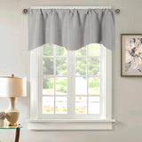Cafe Kitchen Bathroom Short Blackout Curtain Panel Valance Drape Rod Pocket Deco