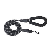 5FT Dog Leash Lead Padded Handle Reflective Nylon Rope Training Walking Harness