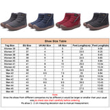 Women Men Winter Ankle Bootie Non-Slip Short Boots Slip On Outdoor Shoes