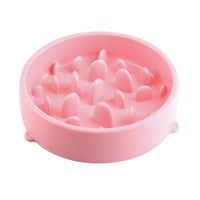Slow Feeder Dog Bowl Anti Bloat Non Skid Pet Cat Puppy Food Dish Water Feeding