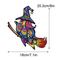 Wooden Animals Jigsaw Puzzles Owl Shape Puzzles Creative Jigsaw Pieces Colorful Building Block for Adults Kids Gift Family Party Game Toys, 100 Pieces