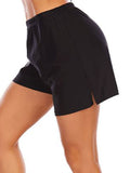 Women Boyshorts Swim Boxer Shorts Bikini Bottoms Boardshorts Swimsuit Swimwear