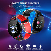 119Plus Smart Watch IP67 Waterproof Bracelet Heart Rate Monitor Fitness Tracker