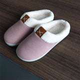 Women Men Slippers Plush Lined House Shoes Indoor Outdoor Anti-Skid Mules Slides
