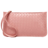 Women PU Leather Wristband Wallet Clutch Bag Phone Holder Zip Coin Purse Handbag