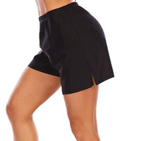 Women Boyshorts Swim Boxer Shorts Bikini Bottoms Boardshorts Swimsuit Swimwear