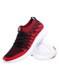 Mesh Sneakers for Men Breathable Lace Up Casual Walking Shoes Lightweight
