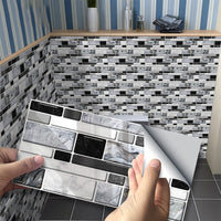 9/27/54 Pcs Mosaic Kitchen Tile Stickers Bathroom Self-Sdhesive Wall Decor Home