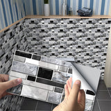 9/27/54 Pcs Mosaic Kitchen Tile Stickers Bathroom Self-Sdhesive Wall Decor Home