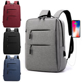 Laptop Backpack Notebook Rucksack Travel Business Bag Waterproof With USB Port
