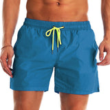 Men Boxer Shorts Trunks Underpants Casual Beach Short Pants Drawstring Quick Dry