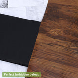 Wooden Wall Floor Planks Floor Tiles- Simple Peel and Stick Application for Kitchen Bathroom Living Room Flooring Materials