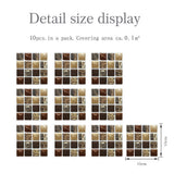 Kitchen Tile Stickers Bathroom 3D Mosaic Self-Adhesive Wall Cover Decal Sticker