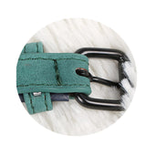 Pet Dog Soft PU Leather Neck Collar Adjustable Buckle For Small Medium Large Dog