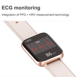 DT93 1.78" Smart Watch Heart Rate Blood Pressure Oxygen Monitor Fitness Tracker