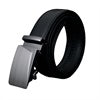 Men's Luxury Genuine Leather Adjustable Belt Ratchet Strap With Automatic Buckle