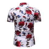Men Hawaiian Short Sleeve Shirt Shorts Set Casual Beach Holiday Suit Loungewear
