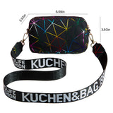 Unisex PU Leather Shoulder Bag Pouch Messenger Crossbody Purse Handbag Chest Bag