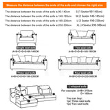 Stretch Sofa Slipcover 1/2/3/4/ Seat Sofas Spandex Fabric Couch Cover Chair Loveseat Furniture Protector Covers for Living Room