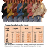 Women Long Sleeves Corduroy Button Cardigan Casual Loose Blouses Shirt Tops