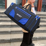 Foldable Travel Duffle Bags Large Capacity Sports Gym Duffle Bag Tote Lightweight Waterproof Luggage Bag