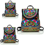 Women's Retro Handmade Embroidery Crossbody Bag Handbag Purses Shoulder Bag Tote